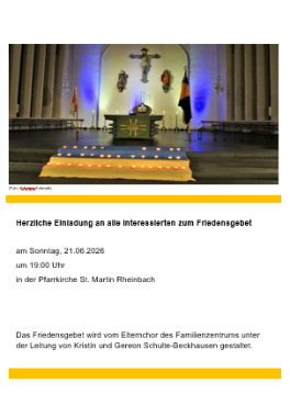 26Friedensgebet