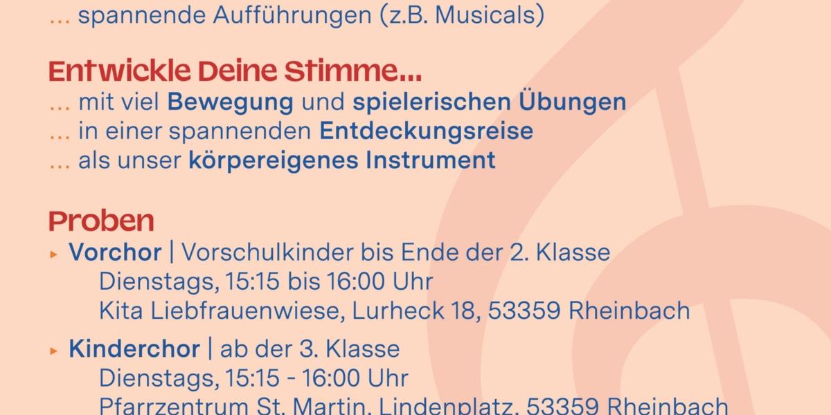 26Kinderchöre